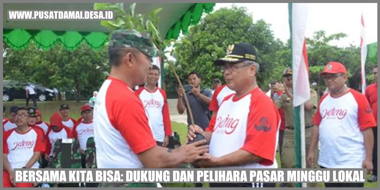 Gambar Pasar Minggu Lokal