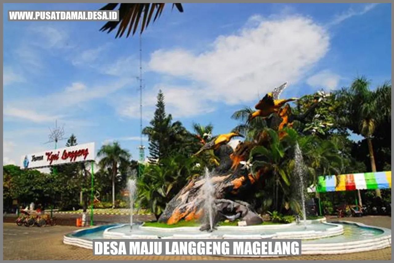 Desa Maju Langgeng, Magelang