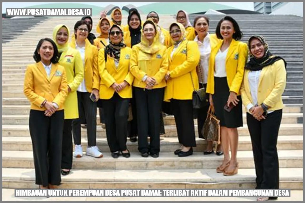 Himbauan untuk Perempuan Desa Pusat Damai: Terlibat Aktif dalam Pembangunan Desa