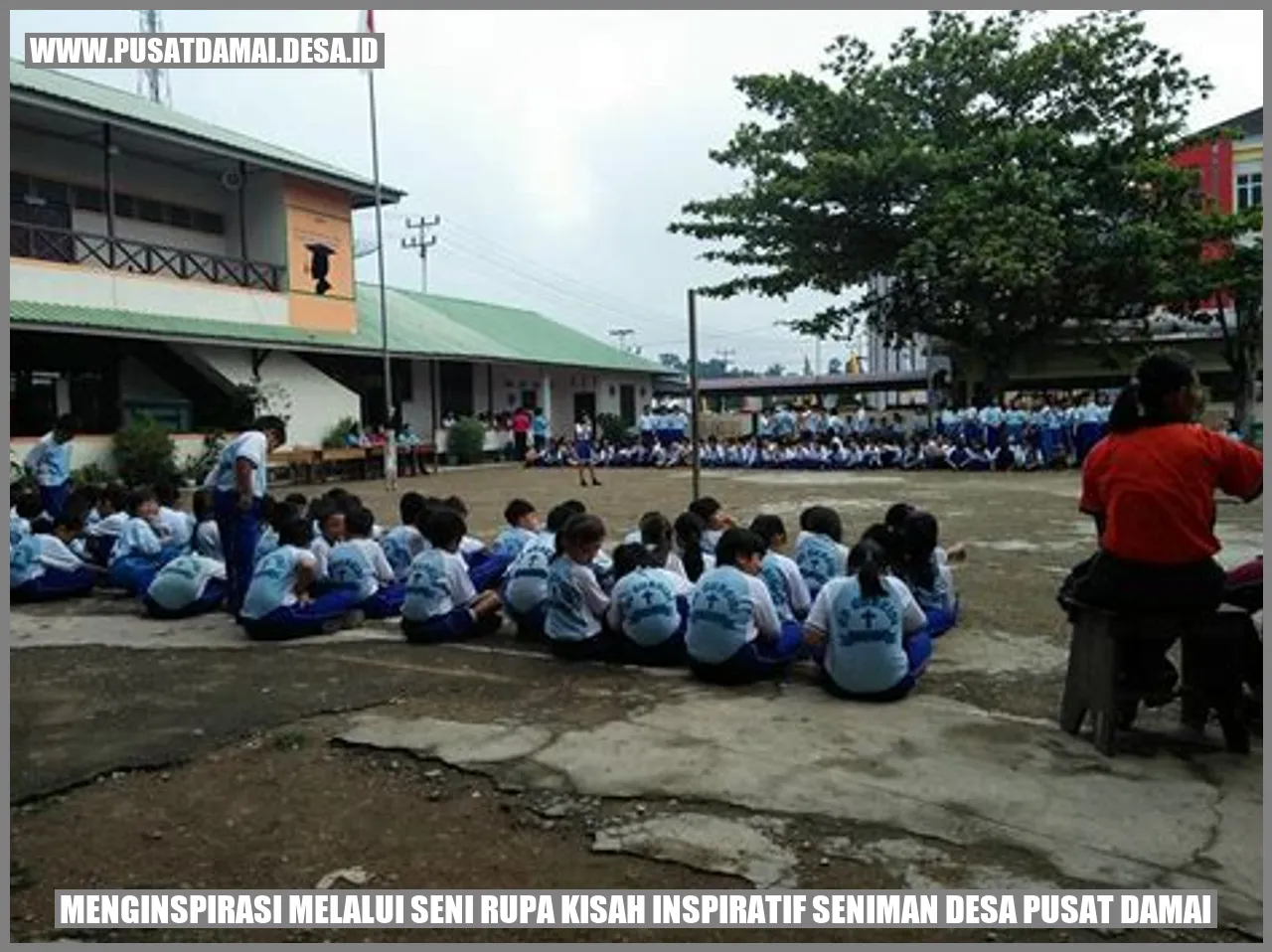 Menginspirasi Melalui Seni Rupa: Kisah Inspiratif Seniman Desa Pusat Damai