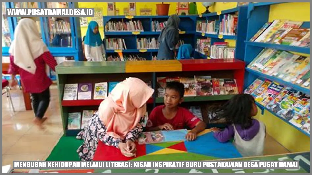 Mengubah Kehidupan Melalui Literasi: Kisah Inspiratif Guru Pustakawan Desa Pusat Damai