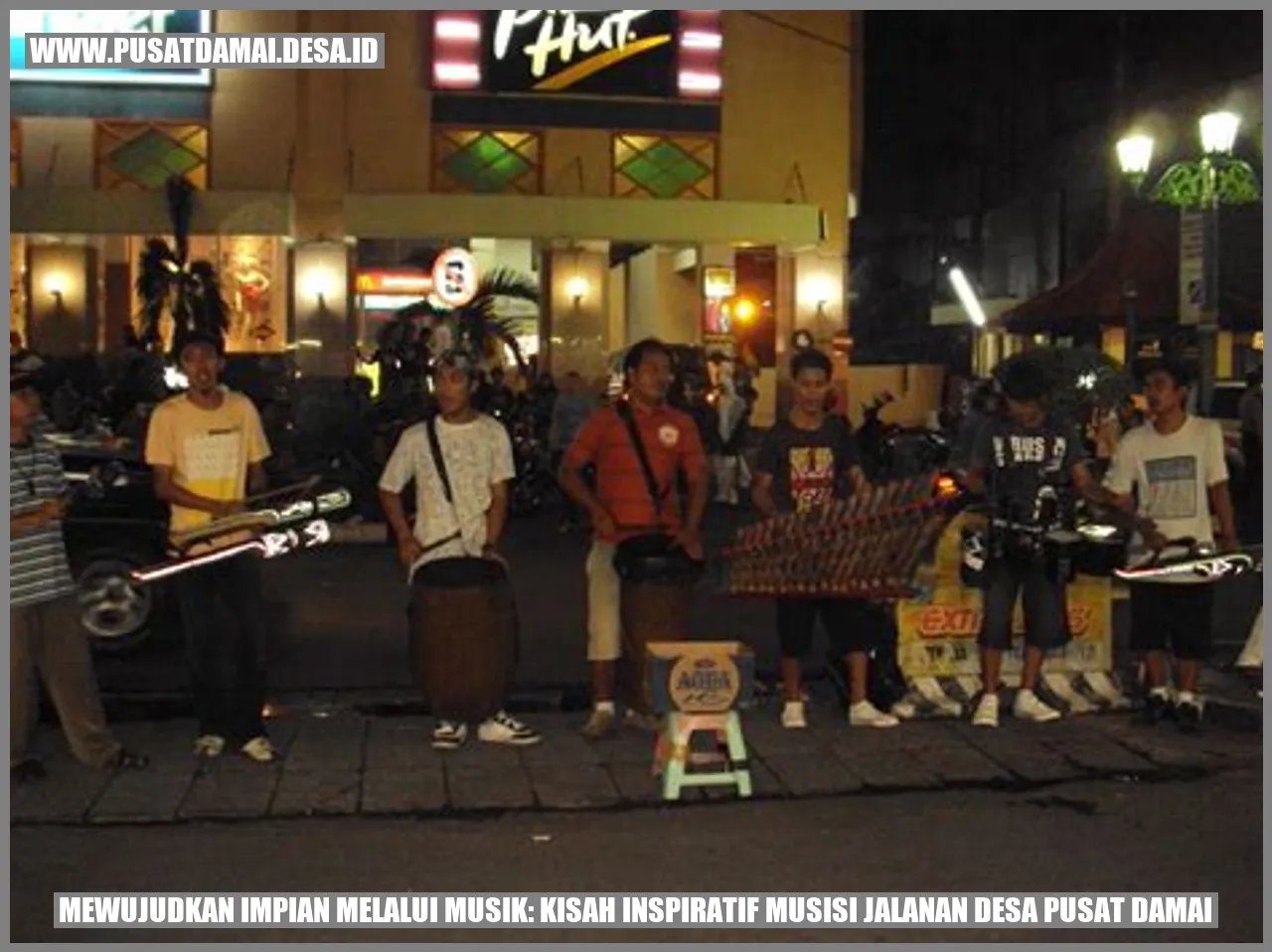 Mewujudkan Impian Melalui Musik: Kisah Inspiratif Musisi Jalanan Desa Pusat Damai