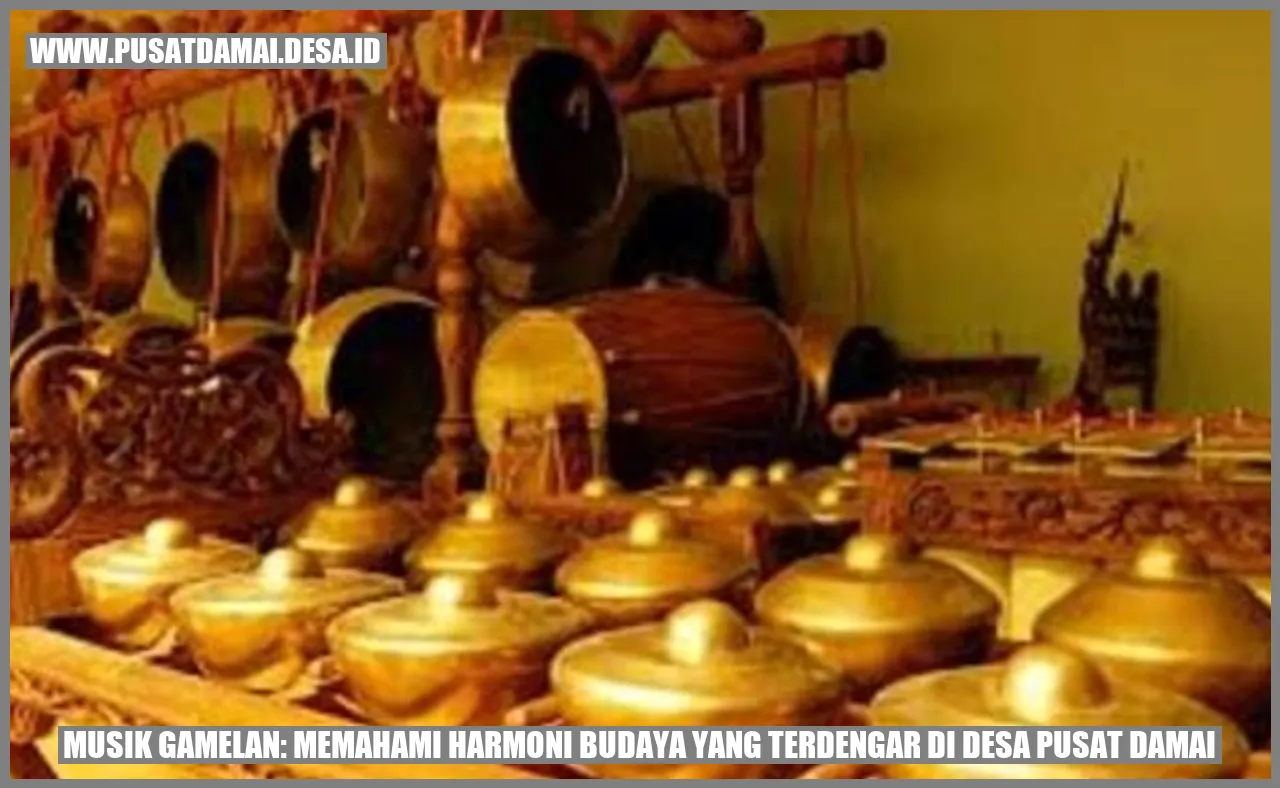 Gambar Musik Gamelan