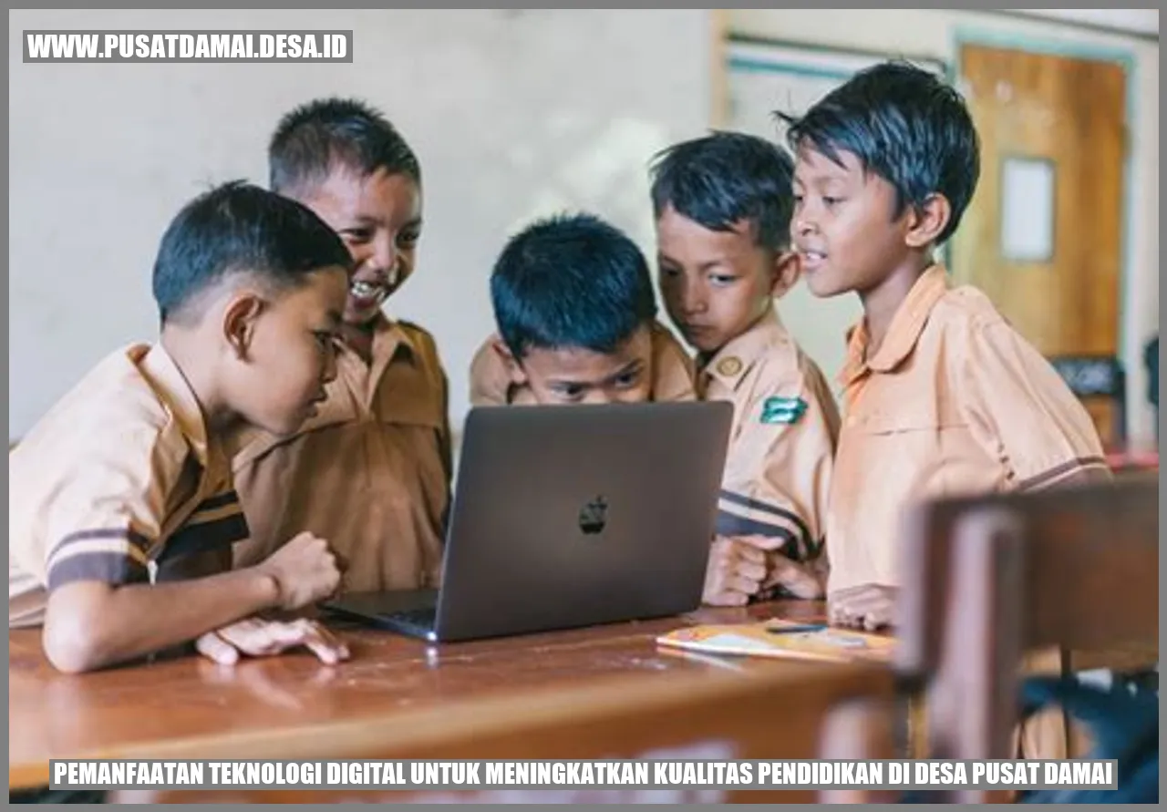 Pemanfaatan Teknologi Digital untuk Meningkatkan Kualitas Pendidikan di Desa Pusat Damai