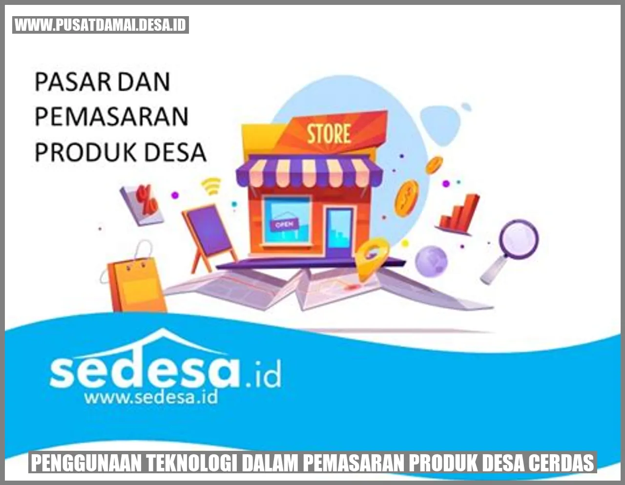 Penggunaan Teknologi Dalam Pemasaran Produk Desa Cerdas