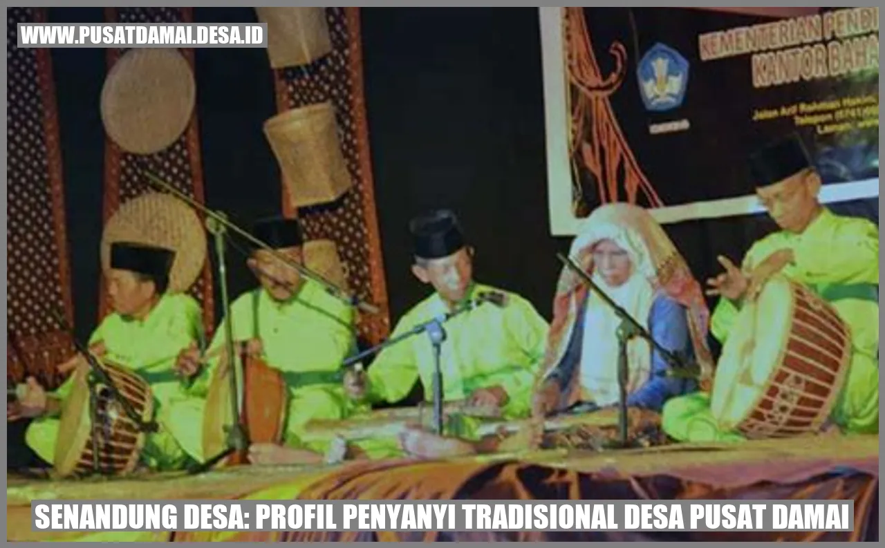 Senandung Desa: Profil Penyanyi Tradisional Desa Pusat Damai