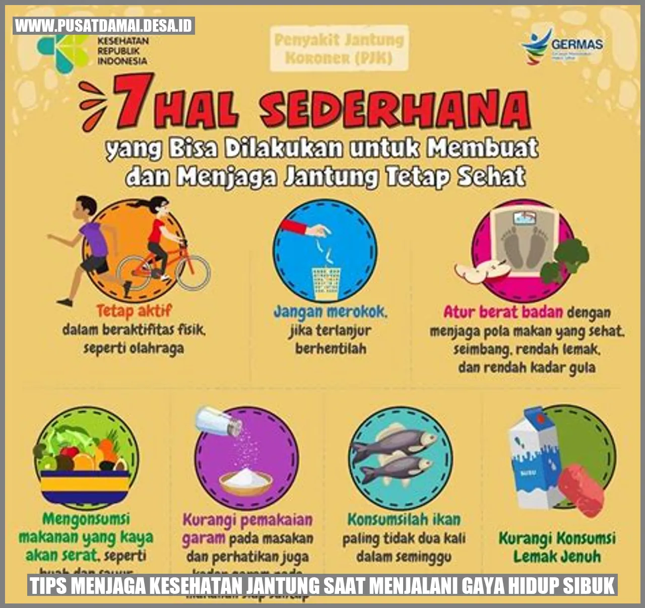 Tips Menjaga Kesehatan Jantung saat Menjalani Gaya Hidup Sibuk