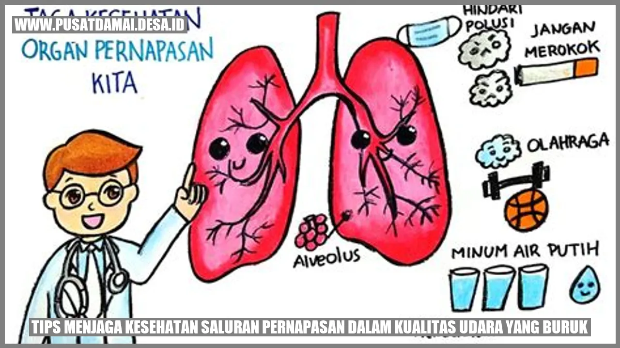 Tips Menjaga Kesehatan Saluran Pernapasan dalam Kualitas Udara yang Buruk