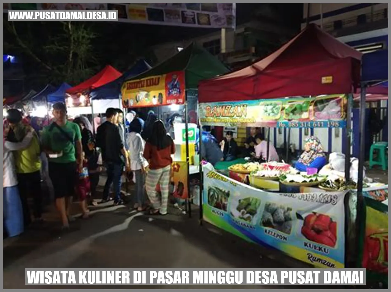 Wisata Kuliner di Pasar Minggu Desa Pusat Damai